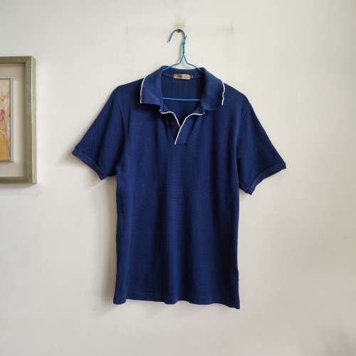 G2000 ~ Dark Blue Polo Shirt · 深藍色企領短袖衫