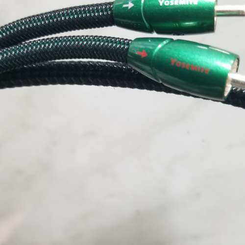 美國線聖 audioquest yosemite rca cable