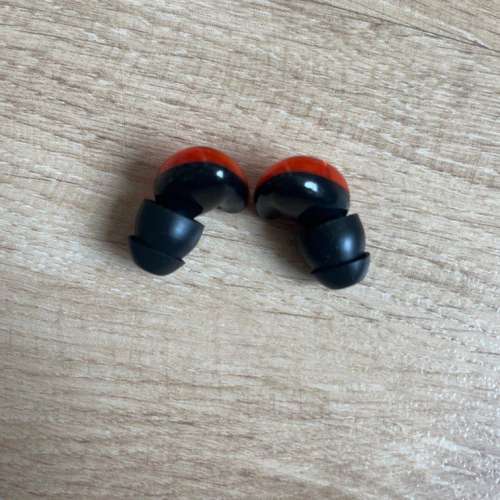 全新耳機單元 earphone earbuds red 紅色