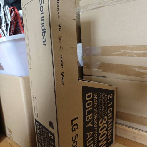 LG soundbar S40T 全新未開箱