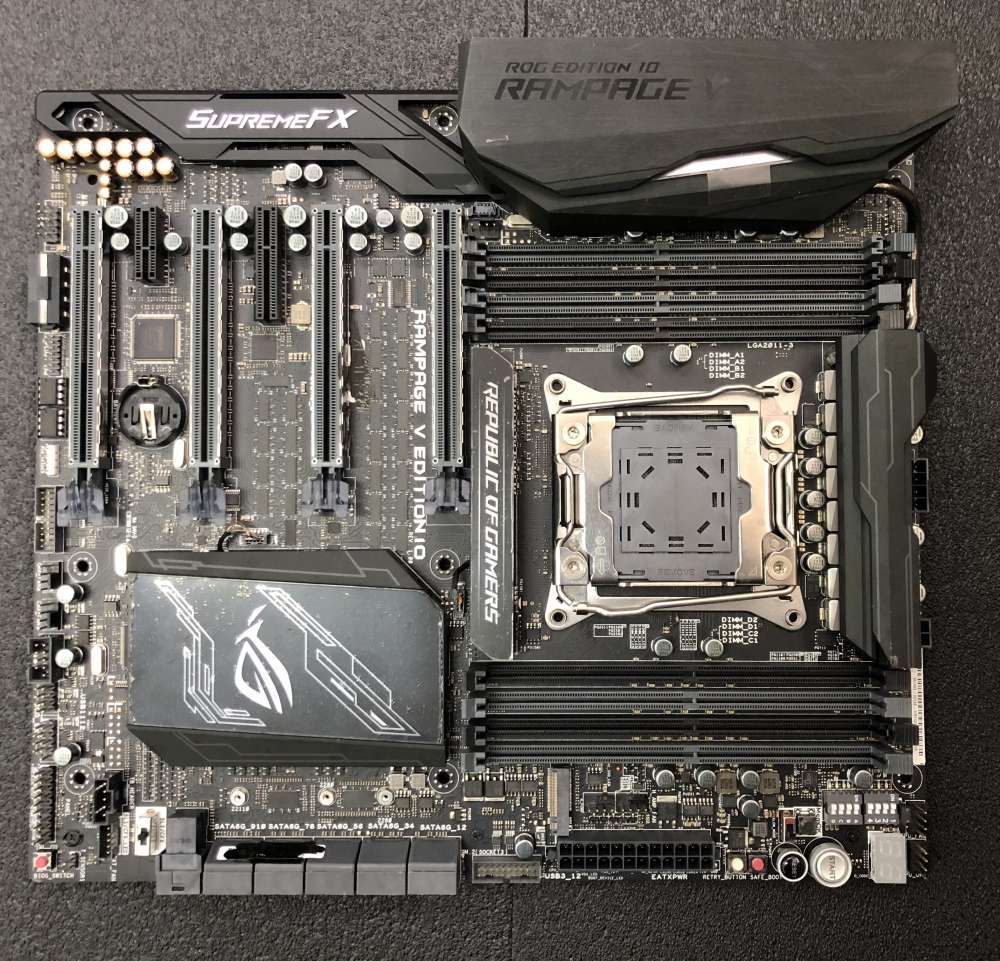 ASUS ROG RAMPAGE V EDITION 10 LGA2011-3 x99 底板支援E5全系列CPU