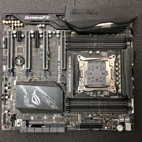 ASUS ROG RAMPAGE V EDITION 10 LGA2011-3 x99 底板 支援E5全系列CPU NVIDIA SLI