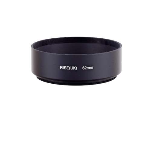 RISE(UK) 62mm Metal Screw-in Standard Lens Hood  金屬遮光罩