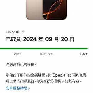 全新iphone16 pro細沙金  256gb