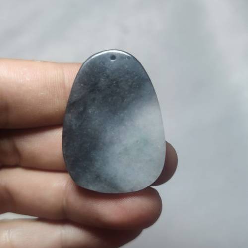 天然翡翠 烏雞龍牌吊墜