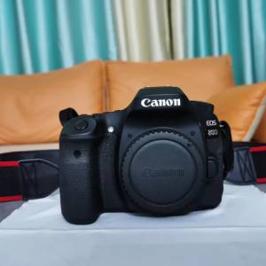 佳能80D 單反相機自用，港版，有盒有購買單據fullset!