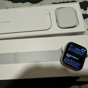 出售Apple watch S8 45mm LTE Stainless 不鏽鋼 長保