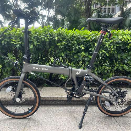 2024 最新車架平焊版 內摺頭柱 DAHON K3 PLUS MINI 9速 16吋349 碟剎 鋁合金 折叠車...