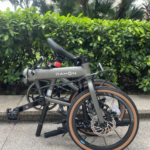 2024 最新車架平焊版 內摺頭柱 DAHON K3 PLUS MINI 9速 16吋349 碟剎 鋁合金 折叠車...