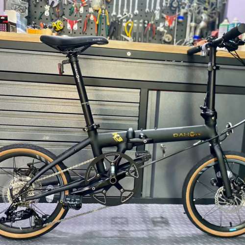 2024 最新車架平焊版 內摺頭柱 DAHON K3 PLUS MINI 9速 16吋349 碟剎 鋁合金 折叠車