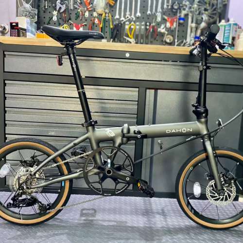 2024 最新車架平焊版 內摺頭柱 DAHON K3 PLUS MINI 9速 16吋349 碟剎 鋁合金 折叠車