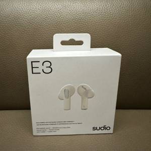 全新原裝行貨 Sudio E3 米白色 經典黑 耳機