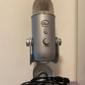 Blue USB yeti mic microphone