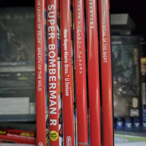 賣switch跟幾隻遊戲。