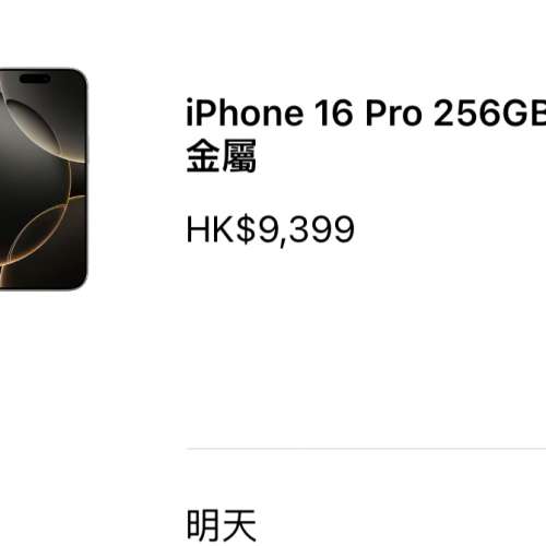 iphone 16 pro 256GB 原色