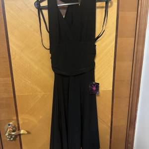Playboy little halter black dress (Brand New)