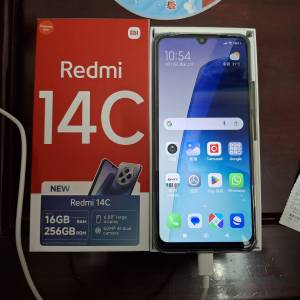 紅米 Redmi 14C 香港行貨 4G上網，8gb ram +256gb rom雙卡，支持Nfc八達通