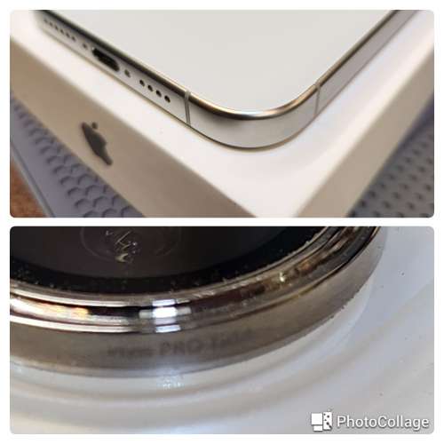 iPhone 15 Promax 256gb 行機 白色 非常新淨 冇花冇崩 近完美 電池健康度96% 保養...