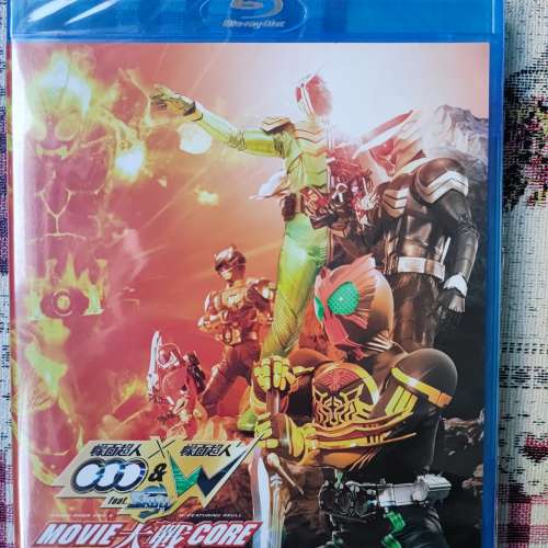 幪面超人、 超人 藍光碟Blu-ray disc五隻