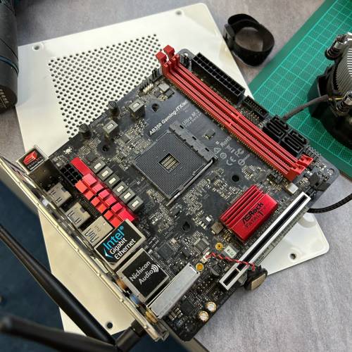 已壞 ASrock AB350 gaming itx 底板