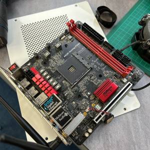 已壞 ASrock AB350 gaming itx 底板