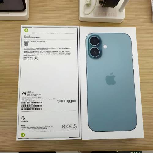 iPhone16 256GB 湖水綠 港行