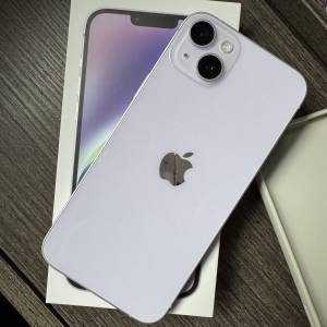 iPhone 14plus256gb,港行雙卡，電池健康度87，還有AppleCare保養，全套齊！