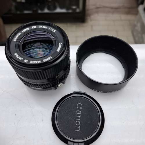 CANON FD 24MM F2.8 FULL SET