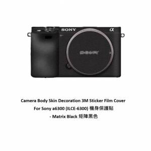 Meiran Camera Body Skin Decoration 3M Sticker Film Cover For Sony a6300 -  矩...