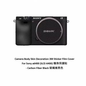 Meiran 3M Sticker Film Cover For Sony a6400 (ILCE-6400) 機身保護貼