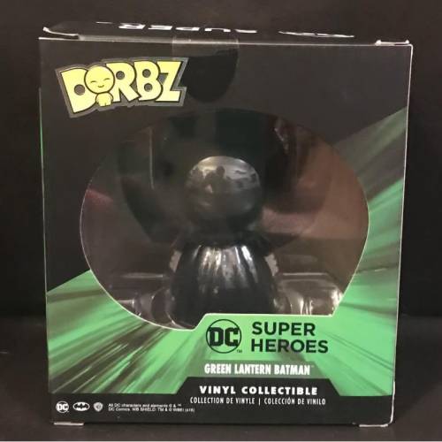 (250) FUNKO DORBZ ~ Super Heroes Green Lantern Batman (Vinyl Figure)