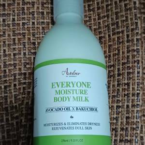 Amber Everyone Moisture Body Milk 1支