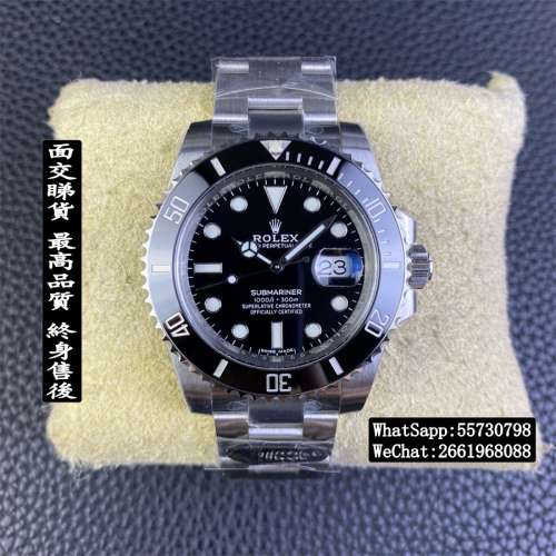 勞力士 Rolex submariner M116610LN-0001 40mm 黑水鬼 黑十