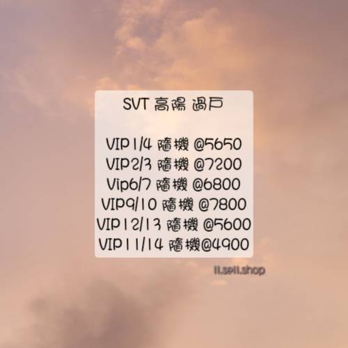 Seventeen 高陽 演唱會門票