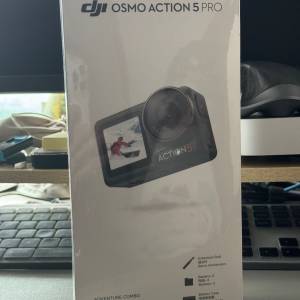 DJI全新100% new Osmo Action 5 Pro (Adventure Combo)