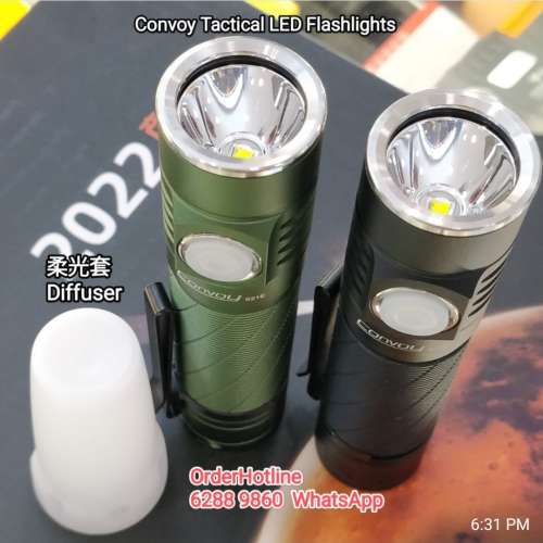 Mini Tactical LED Flashlight 2400 lumens. 極強光戰術電筒. USB-C直接充電