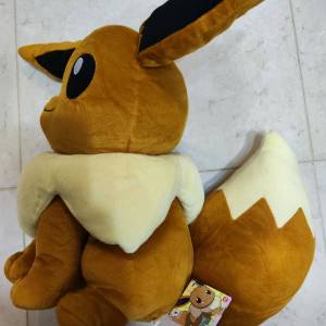 正版 高質 寵物小精靈 Pokémon 伊貝 Eevee 連耳 40cm高