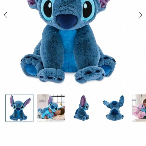 迪士尼正版 史迪仔 大隻公仔 stitch 高52cm 毛軟熟好摸