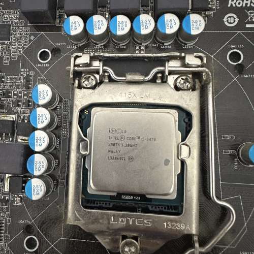 ASRock Motherboard B75M CPU Core - Intel i5-3470 com: 3.20GHz 0