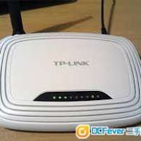 tplink 740N 1天線 WIFI無線路由器 90%新