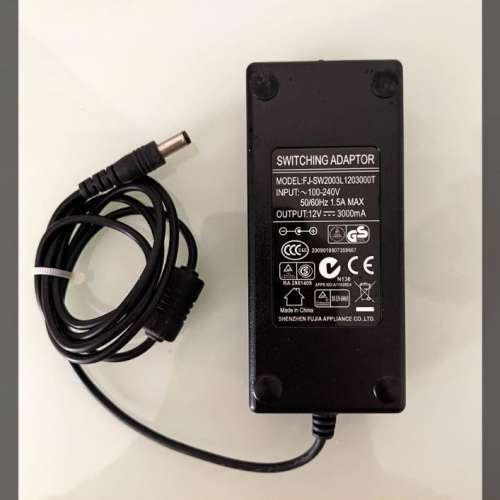 電源適配器 Adapter SW2003L1203000T 12V 3A 5.5*2.1