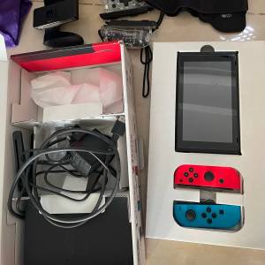 新净少用switch 連所有配件（4手制） $1800 另外game@$100起