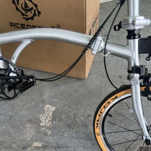 特價 2024 ACEOFFIX 升級PRO版 5速 16吋349 鋁合金國布 鋁布 折叠車