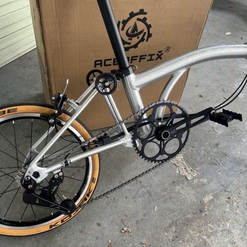 特價 2024 ACEOFFIX 升級PRO版 5速 16吋349 鋁合金國布 鋁布 折叠車