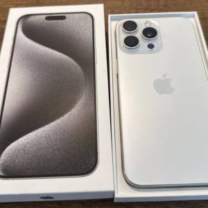 Sell iPhone 15 pro 256gb 白色鈦金