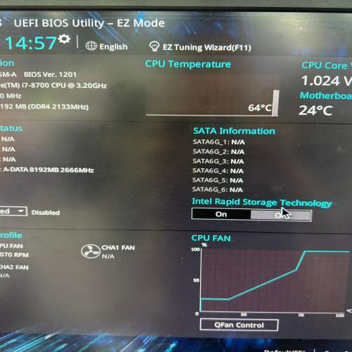 ASUS B365M A PRIME ( 已test ，完全正常）