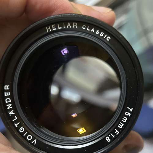 Voigtlander Helier Classic 75mm F1.8 福倫達 m mount