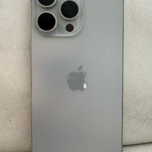 放95%新 原裝行貨 iPhone 15 Pro Max 512GB 原色鈦金屬 $7800