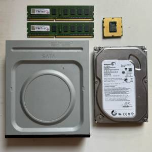 CPU / RAM / HDD / DVD RW / GPU