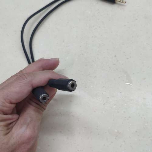 音頻綫一分二情侣雙人耳機/電腦音箱 分綫器